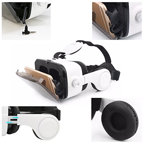 VR-Headset-Virtual-Reality-Goggles-with-Build-in-Stereo-Headphones-and-Remote-Controller-Movie-Games-VR-3D-Glasses-fits-the-Myopia-for-iOS-Android-Windows-Phones-within-35-62-inches-White