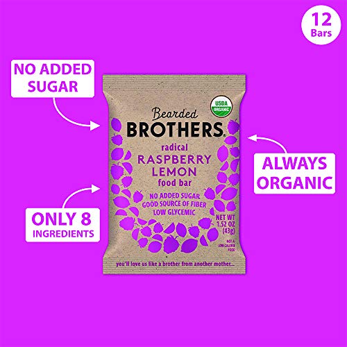 Bearded Brothers Vegan Organic Food Bar Gluten Free, Paleo and Whole