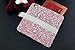 For iPhone 6S Plus Case,Vandot Diamond Shiny Glitter Sparkle Wallet Case pattern PU leather Magnetic Flip Folio Stand Shock-proof Practical Cover Skin For iPhone 6S Plus/6 Plus 5.5 inch-Bling Pink
