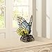 Robert Louis Tiffany Butterfly in Flight Modern Tiffany Style Accent Table Lamp 7 1/2