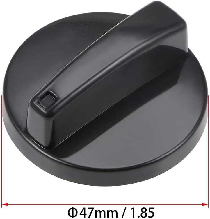 SG Store 4 manopole a molla M16 per cyclette, per fitness indoor, regolazione dell'altezza, 6,5 x 3,6 x 0,8 cm, colore nero