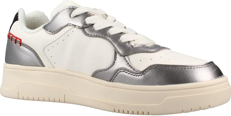 J Lestrella Girl, Zapatillas, Dk Silver White, 38 EU
