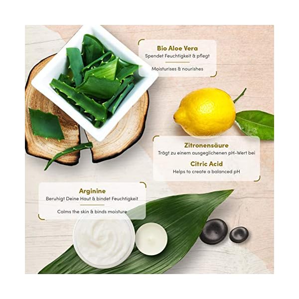 ORGANIC-Aloe-Vera-Spray-Body-Spray-in-200ml-Bottle--Natural-After-Sun-Lotion-wAloe-Vera-Juice-Gel-Pure-Effective--Use-with-a-Night-Cream--Satin-Naturel-Vegan-Skin-Care-Made-in-Germany Organic Aloe Vera 200ml – Vegan Skincare Moisturizer with Pure Aloe Vera, Hyaluronic Acid and Spirulina for All Types of…