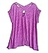 Teemixed Cross Back Loose-Fit Plus Size T-shirt Tee