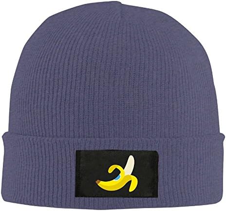Adult Cartoon Banana Winter Acrylic Knit Beanie Hat Skull Cap