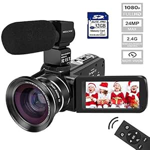 Amazon.com : Video Camera Camcorder MELCAM HD 1080P