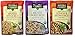 Seeds of Change Organic Heat & Eat Rice Side Dish 3 Flavor Variety Bundle: (1) Quinoa, Brown Rice w/Garlic, (1) Brown & Red Rice w/Chia & Kale, and (1) Spanish Style Rice w/Quinoa, 8.5 Oz Ea (3 Tot)