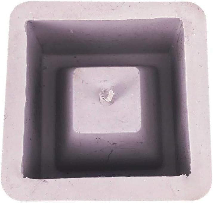 Clay Molds - 1pc Square Cement Flower Pot Silicone Mold Home Decoration Crafts Succulent Plants Concrete Planter - Jewelry Bowl Christmas Bee Cupcake Baby Polymer People Miniatures Handprints