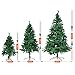 Herron Christmas Tree Artificial Premium Spruce Hinged Xmas Tree with Metal Stand for Indoors&Outdoors(6ft)