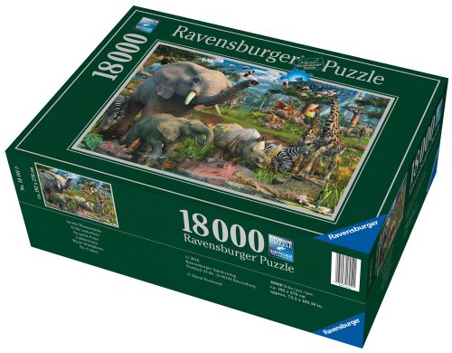 Ravensburger At The Waterhole - 18000 Pieces Puzzle