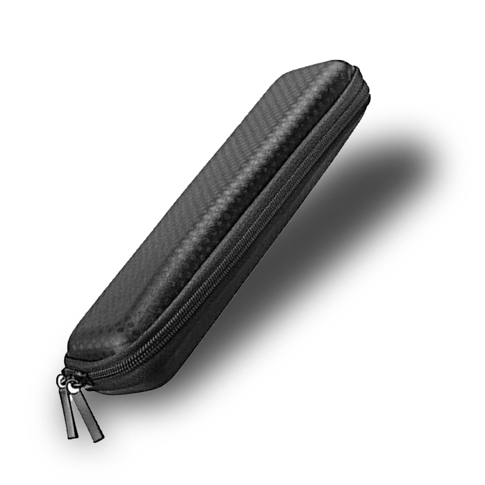 XINYUXUANXUAN Small Pencil Case Hard Shell Carrying Pen Case for Apple Pencil Multifunctional Pen Box Portable Stationery Storage Box for Executive Fountain Pens,Stylus Pens-Black
