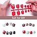 Summer Solid Color False Toe Nails Tips 168pcs 7 sets 7 Colors Style Exclusive Nails Collections Colorful