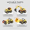 Take-Apart-Construction-Vehicles-Excavators-Truck-Toy-with-Storage-Box-6-in-1-DIY-Building-Educational-Gift-Toys-for-Boys-Girls-Age-3-4-5 Vanplay Take-Apart Construction Vehicles Excavators Truck Toy with Storage Box, 6 in 1 DIY Building Educational Gift…