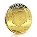 innoGadgets Trump Coin Eagle - Gold Plated Collectible Coin, Protective Case Included (Trump Coin Eagle 2020)