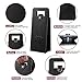 Sunfuny Wine Gift Bags Upscale Resuable Leather Wine Tote Bag,Double Layered Leakproof Protective 2 Bottles Wine/Champagne/Beer Carrier For Picnic,Travel and Holiday