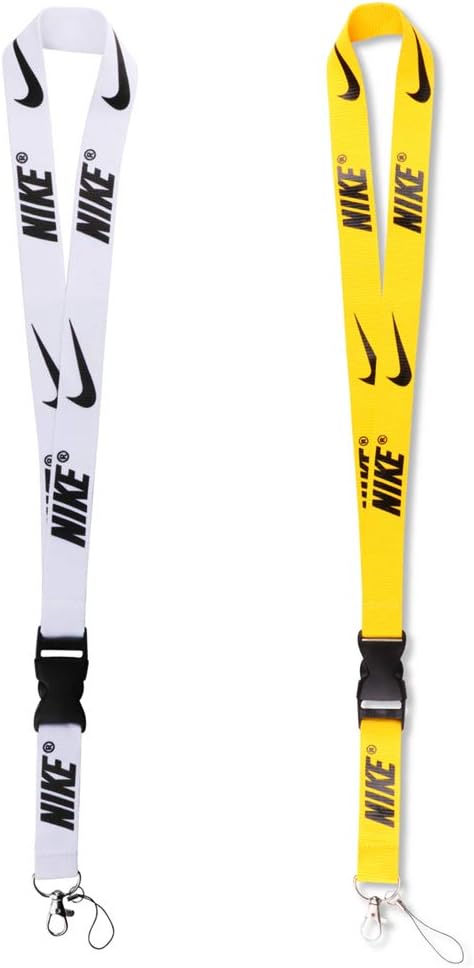 nike yellow lanyard