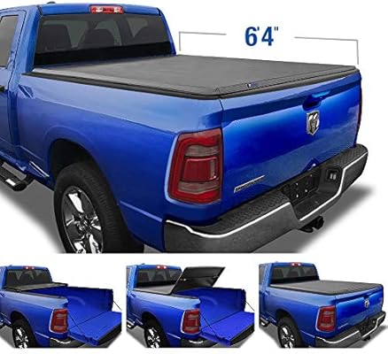 Tyger Auto T3 Tri Fold Truck Bed Tonneau Cover Tg Bc3d1045 Works With 2019 Ram 1500 New Body Style Without Ram Box Fleetside 6 4 Bed Buy Online At Best Price In Uae