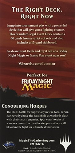 Khans of Tarkir "Conquering Hordes" Event Deck - Includes 10 Rares
