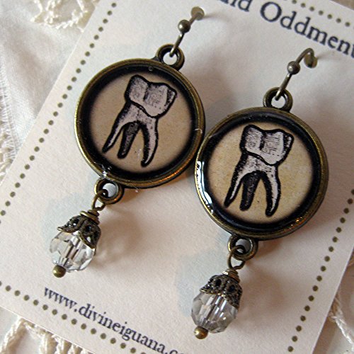 Human Tooth Earrings - Thumbnail 7