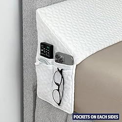 EPHEDORA Triangle Bed Wedge Pillow for Headboard