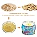 Fding Scented Candles Gift Set, 4.4 Oz Natural Soy Wax Aromatherapy, Stress Relief Soy Candles Gifts, Girl Travel Candles in Tins Candles with Pure Essential Oil Women Gifts 4 Packthumb 3