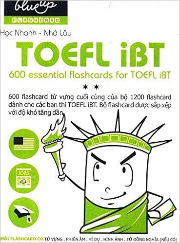 Flashcard Blueup - 600 Essential Flashcards For Toefl Ibt (Phần 2) (8936072210363)
