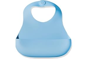 Babynetic Magnetic Silicone Baby Bib – Waterproof, Dishwasher Safe, BPA Free Food-Grade, Feeding Bib for Infants and Toddlers