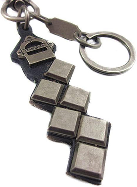 Amazon Co Jp キーホルダー メンズキーペンダント幾何学的要素レザーキーホルダーヒップホップ人格キーホルダー キーチェーン ホーム キッチン