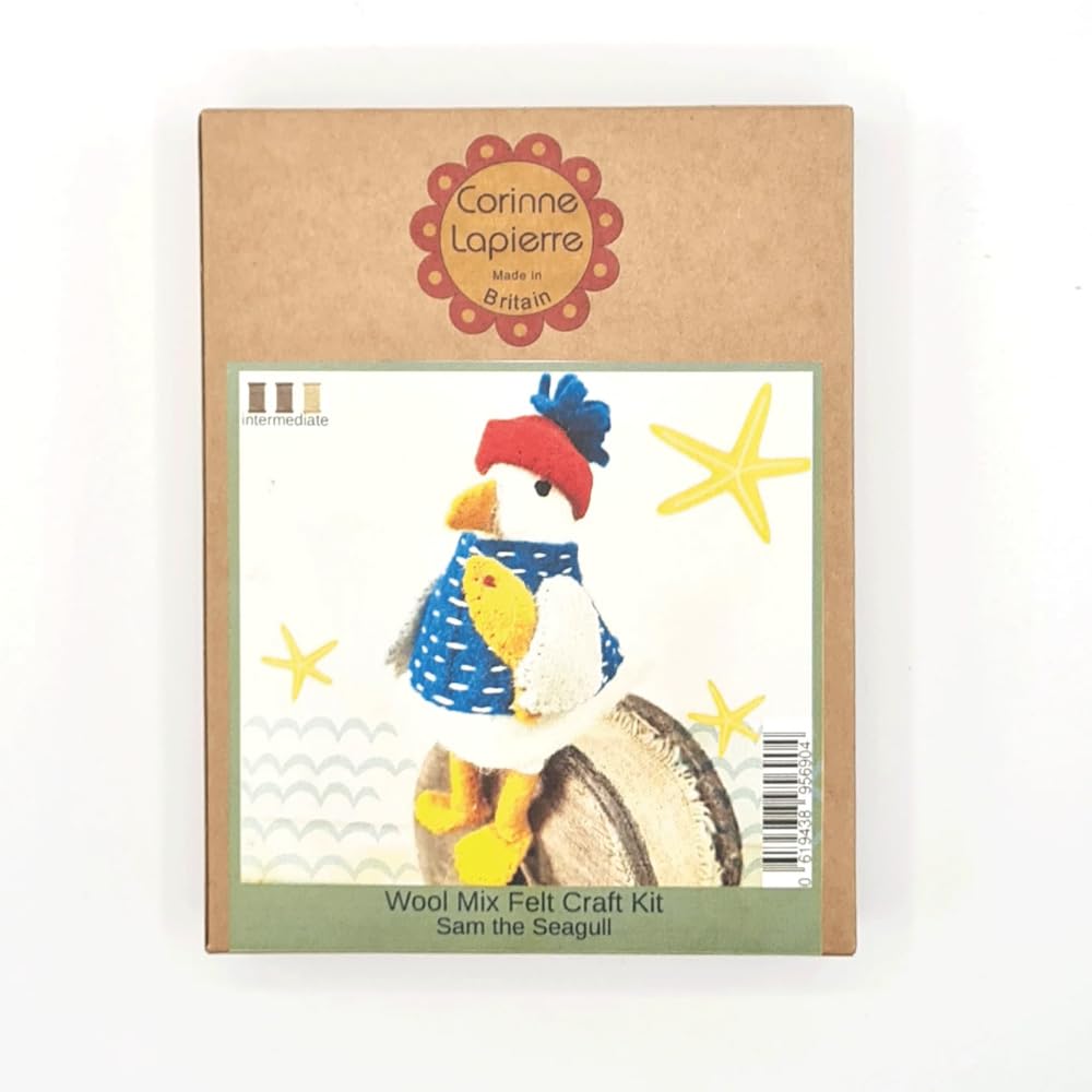 Corinne Lapierre Sam Seagull Felt Craft Mini Kit