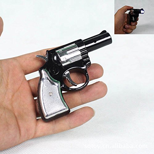 BleuMoo Electric Shock Gag Gun Toy Light Halloween Gift Prank Trick