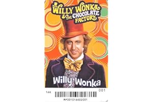 Gene Wilder as Willy Wonka trading gaming card Dave Busters WB Ent 2016#001 2x3 inches