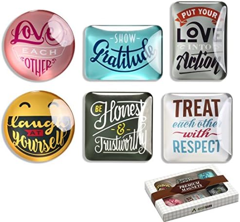 Avery Barn-Refrigerator Magnet Set - Family Rules Theme, 6pcs pack