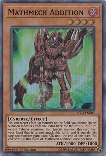 Mathmech Addition - MYFI-EN003 - Super Rare - 1st