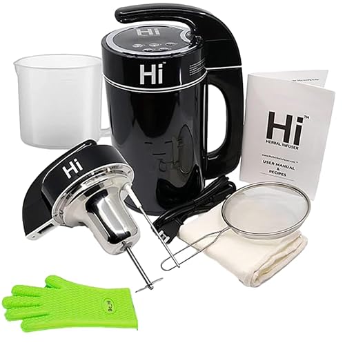 Hi Infuser Machine Herbal Infuser Hi Countertop Botanical Butter Maker, Tincture and Oil ...