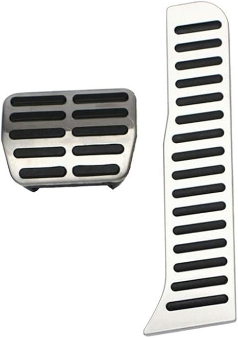 Amazon Co Jp 車のペダルat Mtステンレス鋼アンチスキッドペダルフォルクスワーゲンvwゴルフ5 6オクタビアジェッタmk5シロッコccパサートb6 に対応 車用 ペダルセット Color Name At 2ps ホーム キッチン