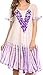 Sakkas Francea Mid Length Caftan Embroidered Cap Sleeves Dress/Cover up