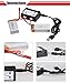 YSHESS 7.4v 1200mah Official Battery With 2 IN 1 Battery Charger for MJX X101 RC Quadcopter Drone Spare Parts,2pcs