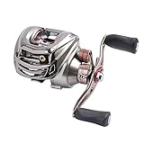 Noeby Baitcasting Fishing Reel 10+1 Ball Bearings Casting Reel Right/Left Handed Baitcast Fishing Reel Baitcaster
