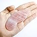 Jovivi Gua Sha Scraping Massage Tools, 5 Pcs Rose Quartz Multi-Shape Guasha Board for Face & Body, Natural Crystal Stone Gua Sha Facial Tool, Face Massager for Traditional Acupuncture Therapy