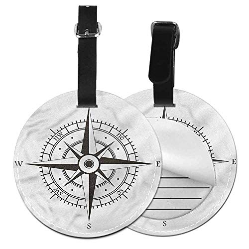 New Creative Luggage Tags Compass,Navigational Equipment Sea Suitcase Labels Bag