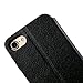 iPhone 7 PU Leather Flip Case, Labato Protective View Window Flip Stand Magnetic Case with Soft TPU Back Cover for iPhone 7 Black Lbt-IP7-11H10