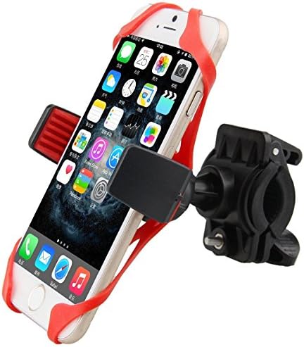 Bike Handlebars Phone Mount, ZeroElec Universal SmartPhone Handlebar Mount GPS Holder Cradle for Motorcycle Bicycle, Adjustable to Fit All Smart Phone(iPhone, Samsung Galaxy, Motorola, Nokia..)