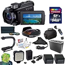 Sony 96GB HDR-PJ790 HD Handycam Camcorder / Projector with Special Edition All Sport Accessory Package Includes - 64GB High Speed Error Free SDHC Memory Card + 52MM Pro 3 Piece Filter Kit (UV, CPL, FLD) + 0.3X High Definition II Extreme Ultra Fisheye Lens + (2) Sony FV70 Extended Life Replacement Batteries + Rapid AC/DC Battery Charger + Opteka X-GRIP Action Stabilizing Handle + Opteka HG-1 Stabilizing Handgrip + Ultra High Power 36 Pin LED Video Light + Directional Mini-Shotgun Microphone +