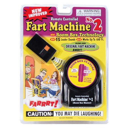 15 Louder Sounds & Works Up to 100 Feet Away Fart Machine