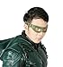xcoser Arrow Oliver Eye Mask Props for Halloween Costume Green