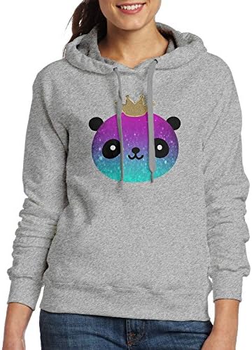 BERT LIFE Kawaii Emoji Colorful Face Panda Casual Women Hoodies Long Sleeve Drawstring Sweatshirt XXL