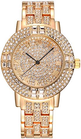 BSL1032 BAOSAILI Blingbling Series Imitation Diamond Stones Luxury Woman Quartz Watch Gold Dress Watch