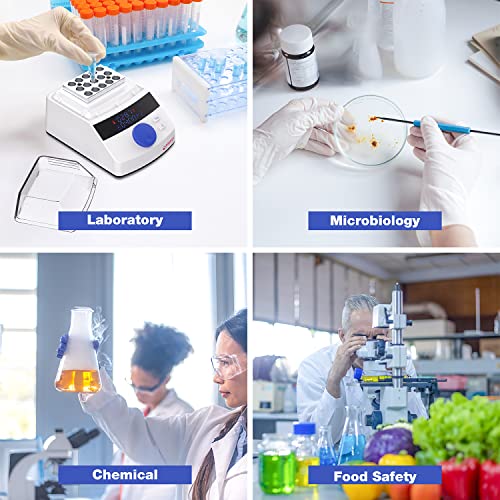 Four E's Scientific Mini Dry Bath Incubator with 15 x 1.5ml Heating