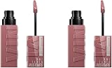Maybelline SuperStay Vinyl Ink Lip Colour Awestruck 110 Pack of 2