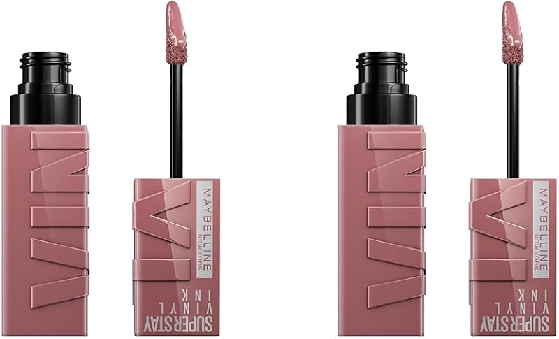 Maybelline SuperStay Vinyl Ink Lip Colour Awestruck 110 Pack of 2